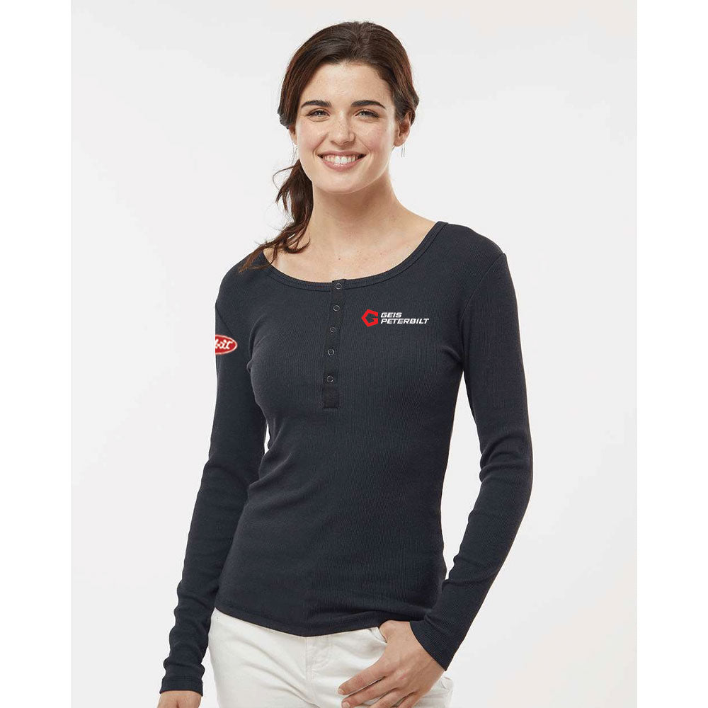 Boxercraft - Women's Harper Long Sleeve Henley - BW2402