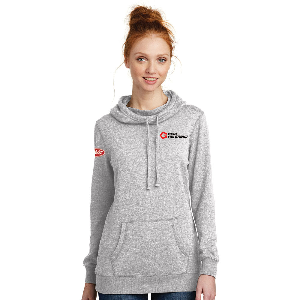 District ® Women’s Lightweight Fleece Hoodie - DM493