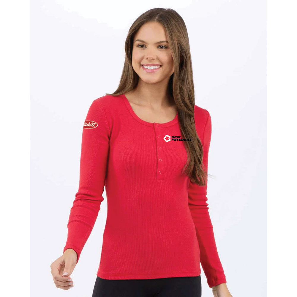 Boxercraft - Women's Harper Long Sleeve Henley - BW2402