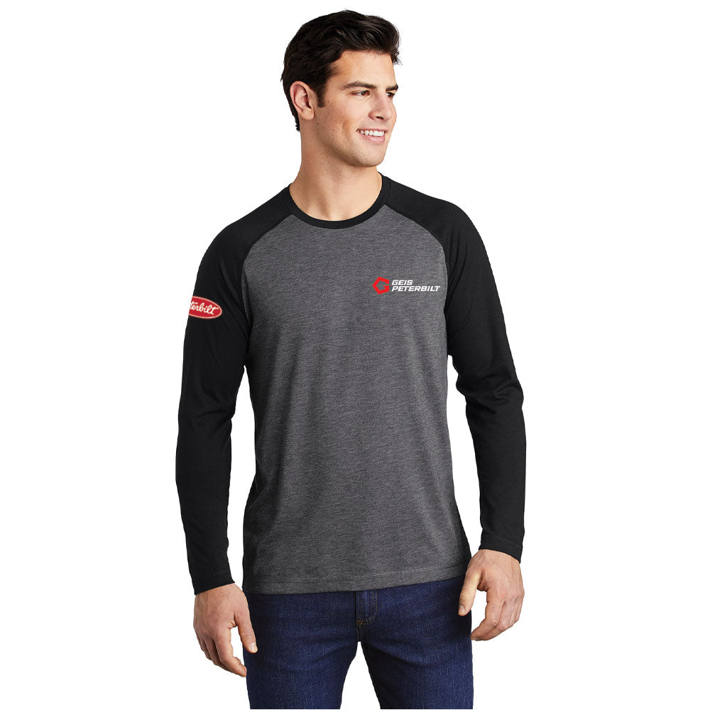 Sport-Tek ® PosiCharge ® Long Sleeve Tri-Blend Wicking Raglan Tee - ST400LS