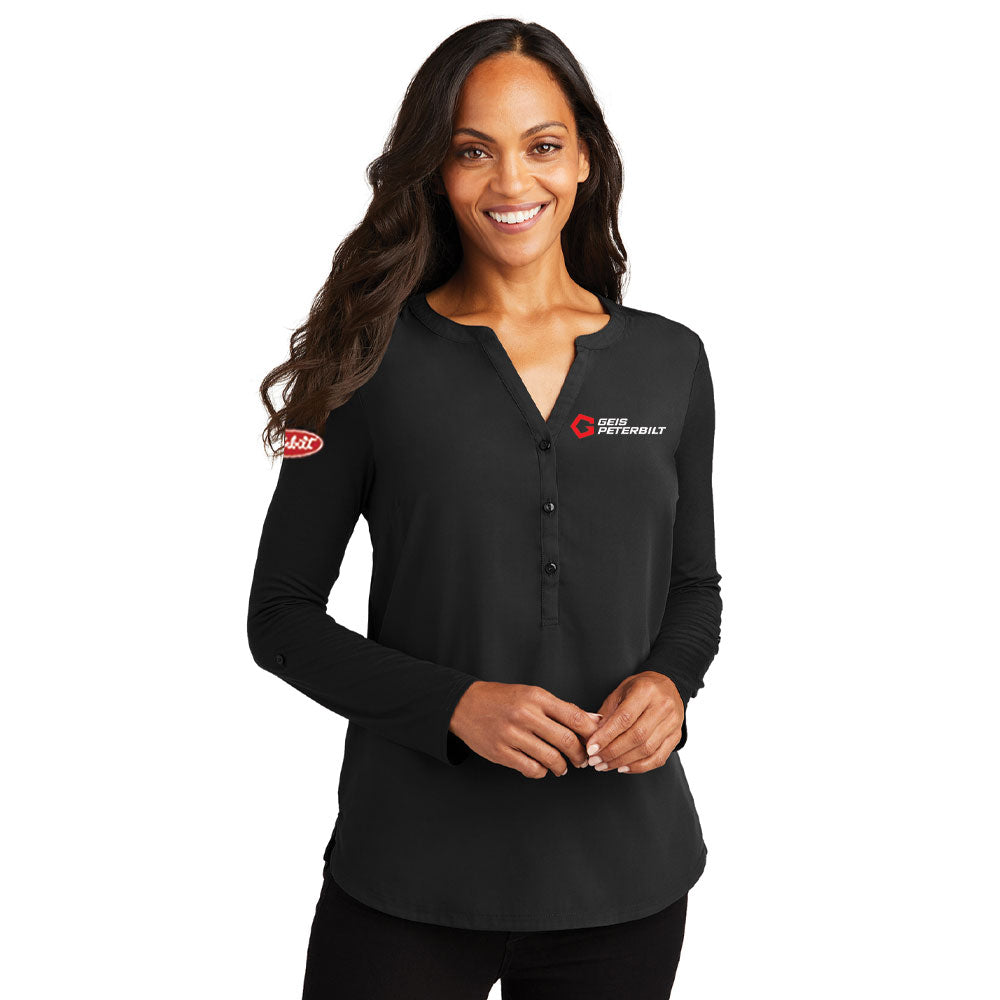 Port Authority® Ladies Concept Henley Tunic - LK5432