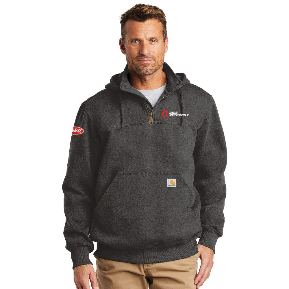 Carhartt ® Rain Defender ® Paxton Heavyweight Hooded Zip Mock Sweatshirt - CT100617