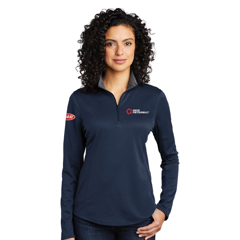 Port Authority ® Ladies Silk Touch ™ Performance 1/4-Zip - LK584