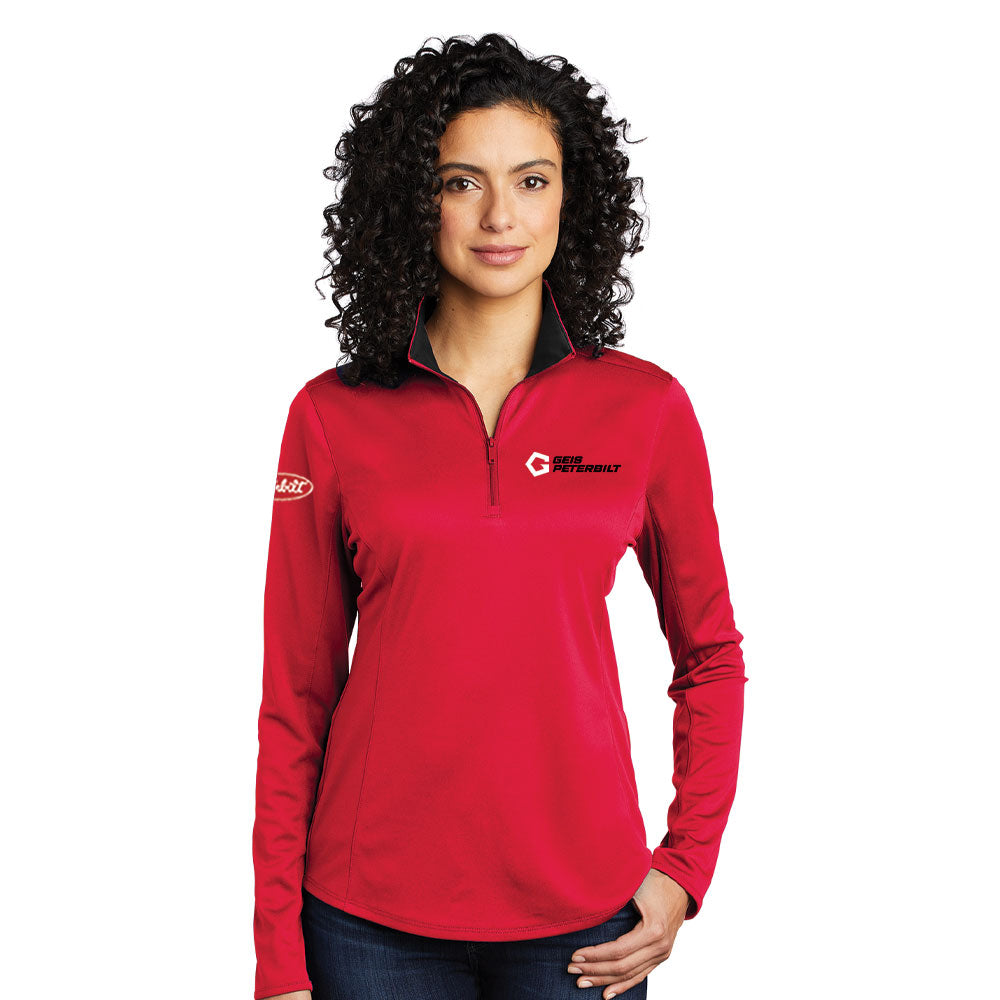 Port Authority ® Ladies Silk Touch ™ Performance 1/4-Zip - LK584