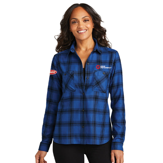 Port Authority® Ladies Plaid Flannel Shirt - LW669