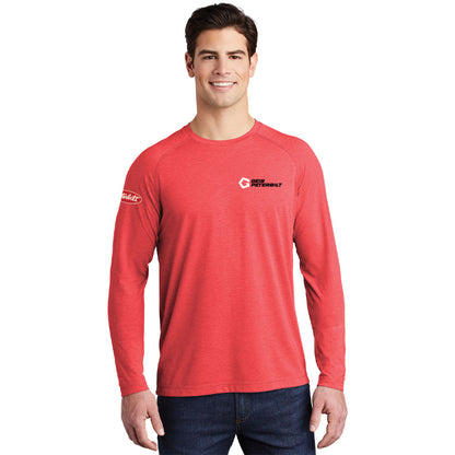 Sport-Tek ® PosiCharge ® Long Sleeve Tri-Blend Wicking Raglan Tee - ST400LS