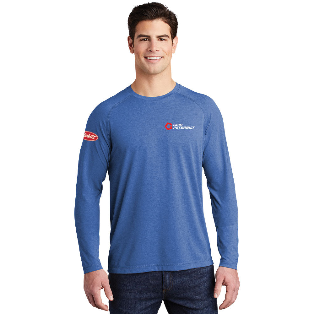 Sport-Tek ® PosiCharge ® Long Sleeve Tri-Blend Wicking Raglan Tee - ST400LS