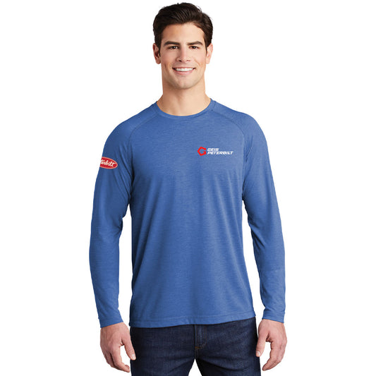 Sport-Tek ® PosiCharge ® Long Sleeve Tri-Blend Wicking Raglan Tee - ST400LS